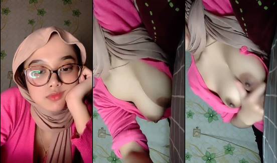 Bokep indo hot acha hijab toket gede cantik kacamata