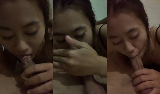 Nonton bokep abg pertama nyepong kontol