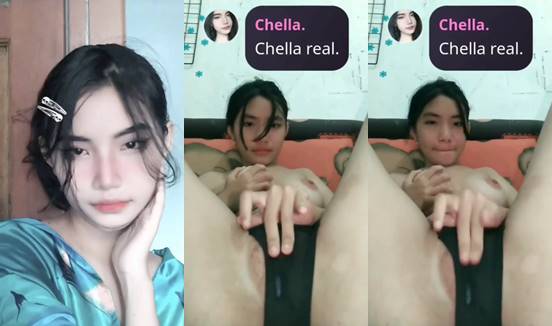 Bokep Chella Real Elusin Memek Sampai Basah