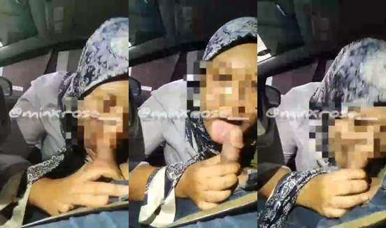 Bokep jilbab melayu sex minxrose bj dimobil