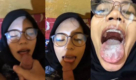 Pintu Bokep crotin diwajah jilbab cantik malay